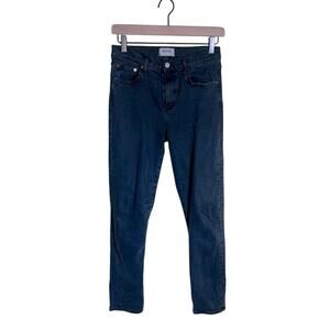 AGOLDE Toni Black Denim skinny Jeans 25